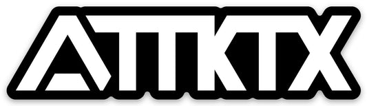 ATTKTX™ DIE-CUT VINYL STICKER